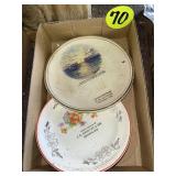 (2) Ontario WI Advertising Plates