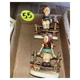 (2) Hummel Figurines