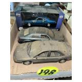 (3) Dodge & Chrysler Toy Cars