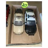 (2) Toy Ford Police Cars