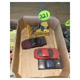 (4) Small Toy Vehicles