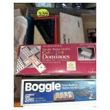 Many Dominoes & Boggle Game