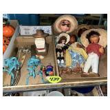 (2) Boxes Misc. Toys & Candle Holders