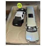 Stretch Limo & Police Car