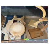 (2) Boxes Cutting Boards & Fruit Holders