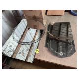 (4) Etched Mirrors