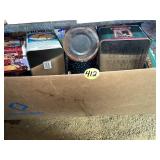 Large Box of Tins