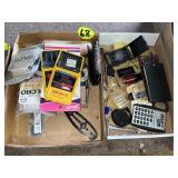 (2) Boxes Misc. Sewing, Magnify Glasses & Misc.