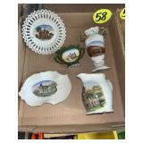 (5) Wisconsin Scene Souvenir Pieces