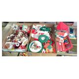 (3) Boxes Christmas Items