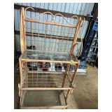 Display Shelf (Missing One Glass Shelf)