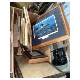 (2) Boxes Misc. Frames & Pictures