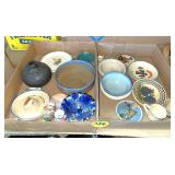 (2) Boxes Misc. Mexican Pottery
