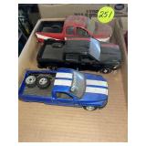 (3) Toy Trucks