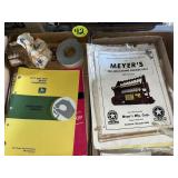 (2) Boxes Machinery Manuals