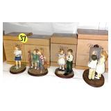 (4) Mama Says Figurines