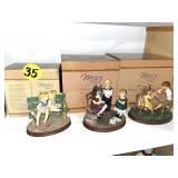 (3) Mama Says Figurines