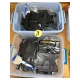 (2) Totes w/Safety Tread Shoe Covers