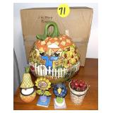 Jim Shore Pumpkin Figurine & Others