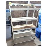 Satin Tone Colony Paint Metal Display Stand