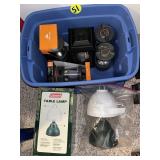 Coleman Table Lamp & Misc. Lights
