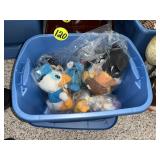 Tote w/Disney Stuffed Toys