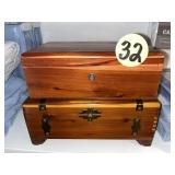 (2) Jewelry Boxes (Zenner & Haire Elroy)