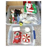 (2) Totes Christmas Decor