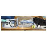 (3) Containers w/Glasses, Electrical Plugs &...