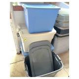 (5) Totes w/Lids
