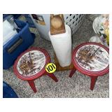 Doll Stools & Travel Holder