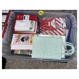 Tote w/Christmas Bags