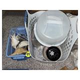 Sea Shells, Plastic Cake Holder & Misc.
