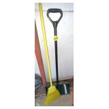 Broom & Snow Shovel