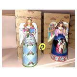 (2) Jim Shore Angel Figurines