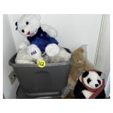 Tote w/Stuffed Animals