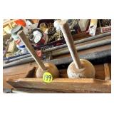 Shelf & Wood Mallets
