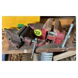 (2) Bench Vises