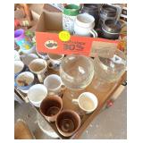 (3) Boxes Assorted Cups & Glasses