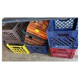 Plastic Dairy Crates