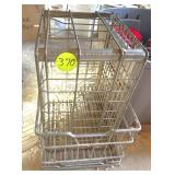 (2) Wire Diary Crates