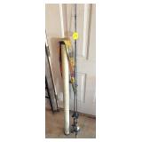 (2) Rods & Reels & Rod Case