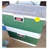 (2) Coleman Coolers