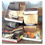 Boxes of Assorted Sandpaper