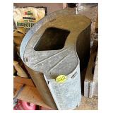 Galvanized Backpack Water Carrier