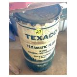 Texaco 16 Gallon Transmission Fluid Barrel