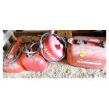 (4) Outboard Gas Cans