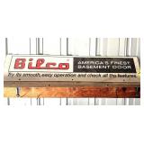 Bilco Door Sign