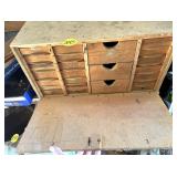 Cabinet w/Small Wood Drawers
