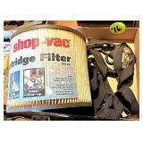 Load Straps & Shop Vac Filter